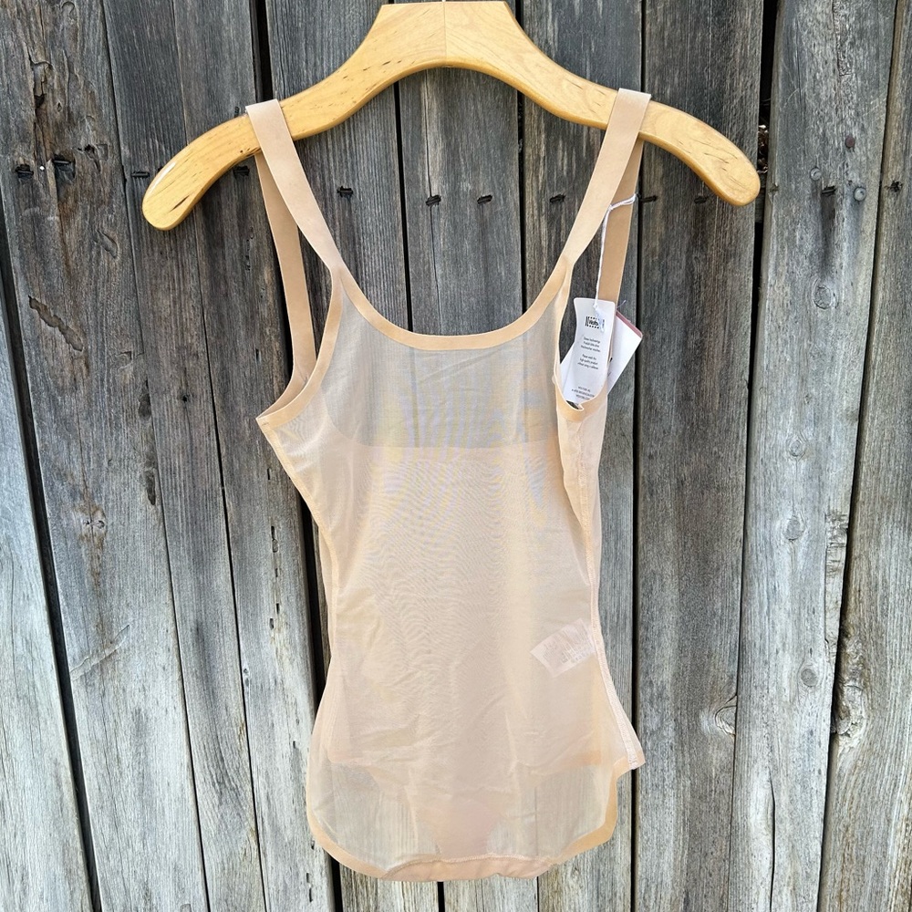NWT Wolford Tulle Forming Body Suit Clay 4 - Picture 11 of 16
